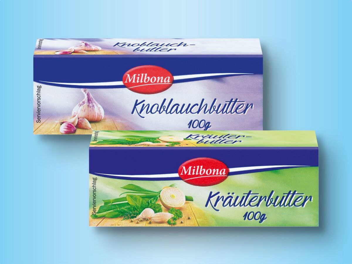 Bild 1 von Milbona Kräuter-/Knoblauchbutter