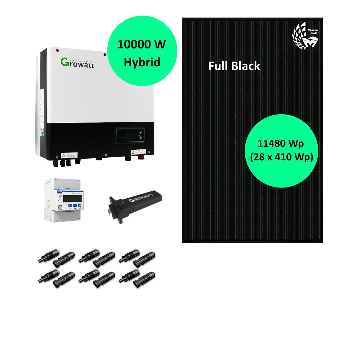 Bild 1 von VALE Solaranlage PVA-L-E 10000-GR10