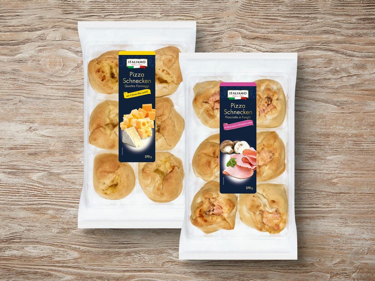 Italiamo Pizzaschnecken von Lidl ansehen!
