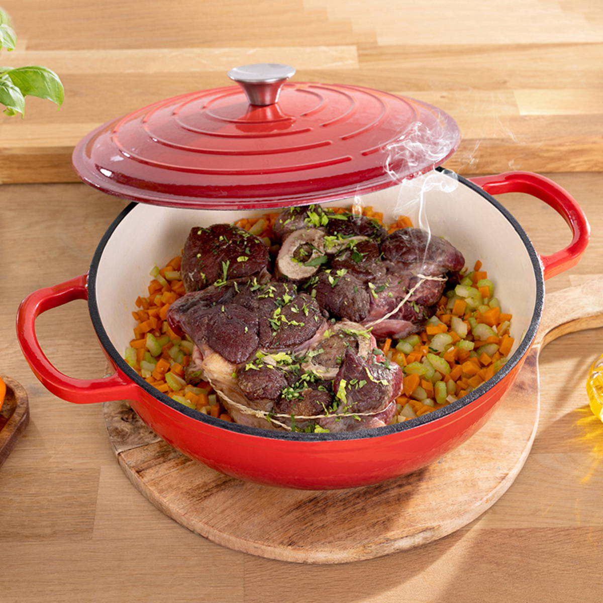 Bild 1 von CARRETTA Gourmet Selection Gusseisen-Schmortopf