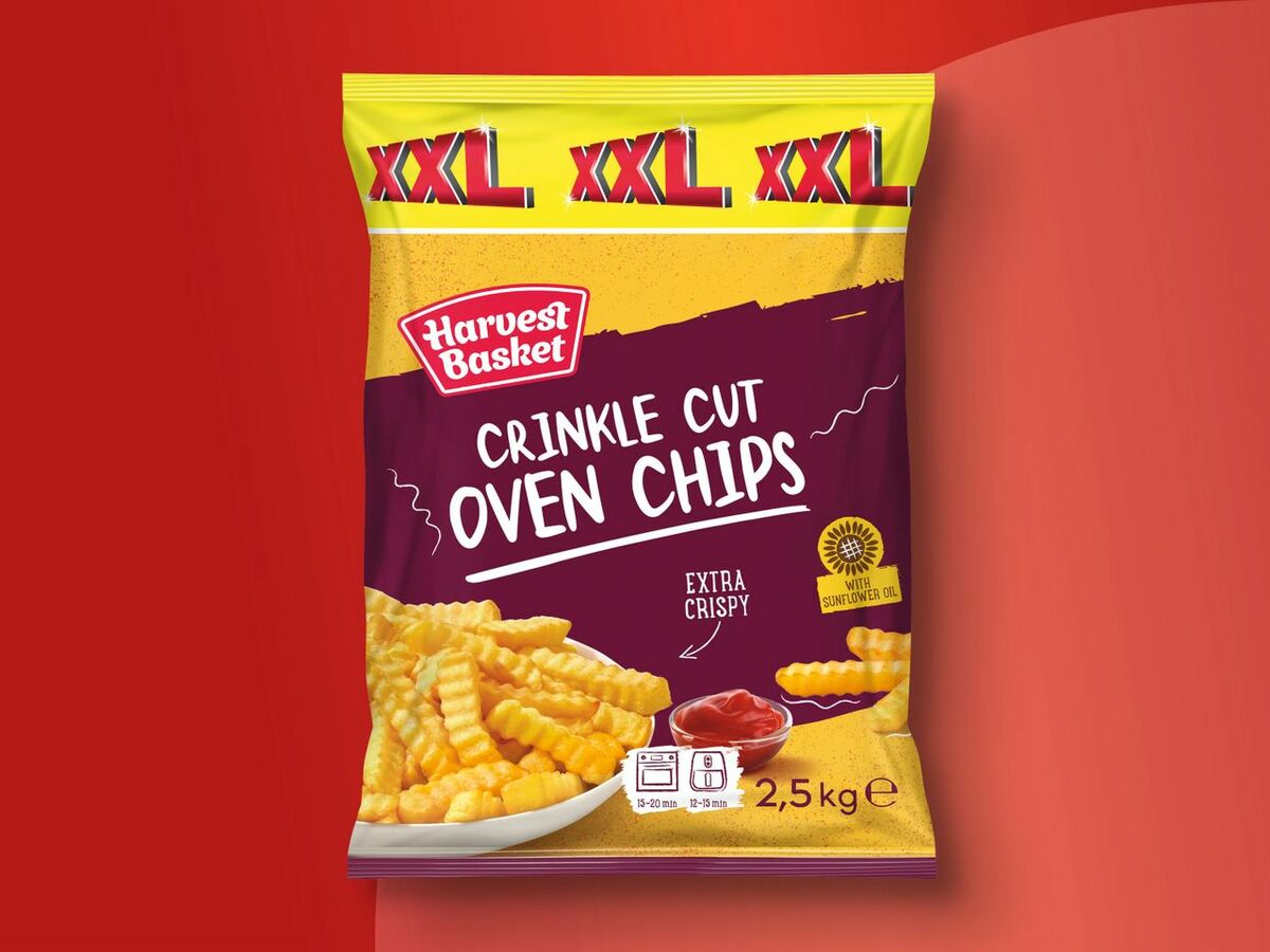 Bild 1 von Harvest Basket Wellenschnitt Pommes XXL