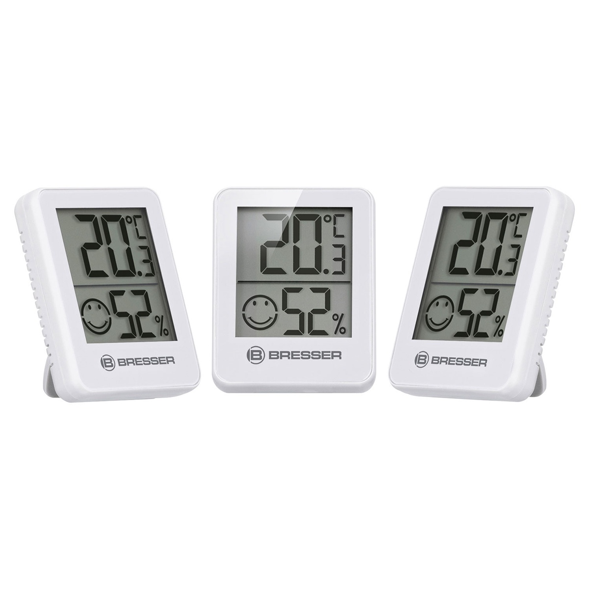 Bild 1 von BRESSER Thermo- und Hygrometer, 3er-Packung
