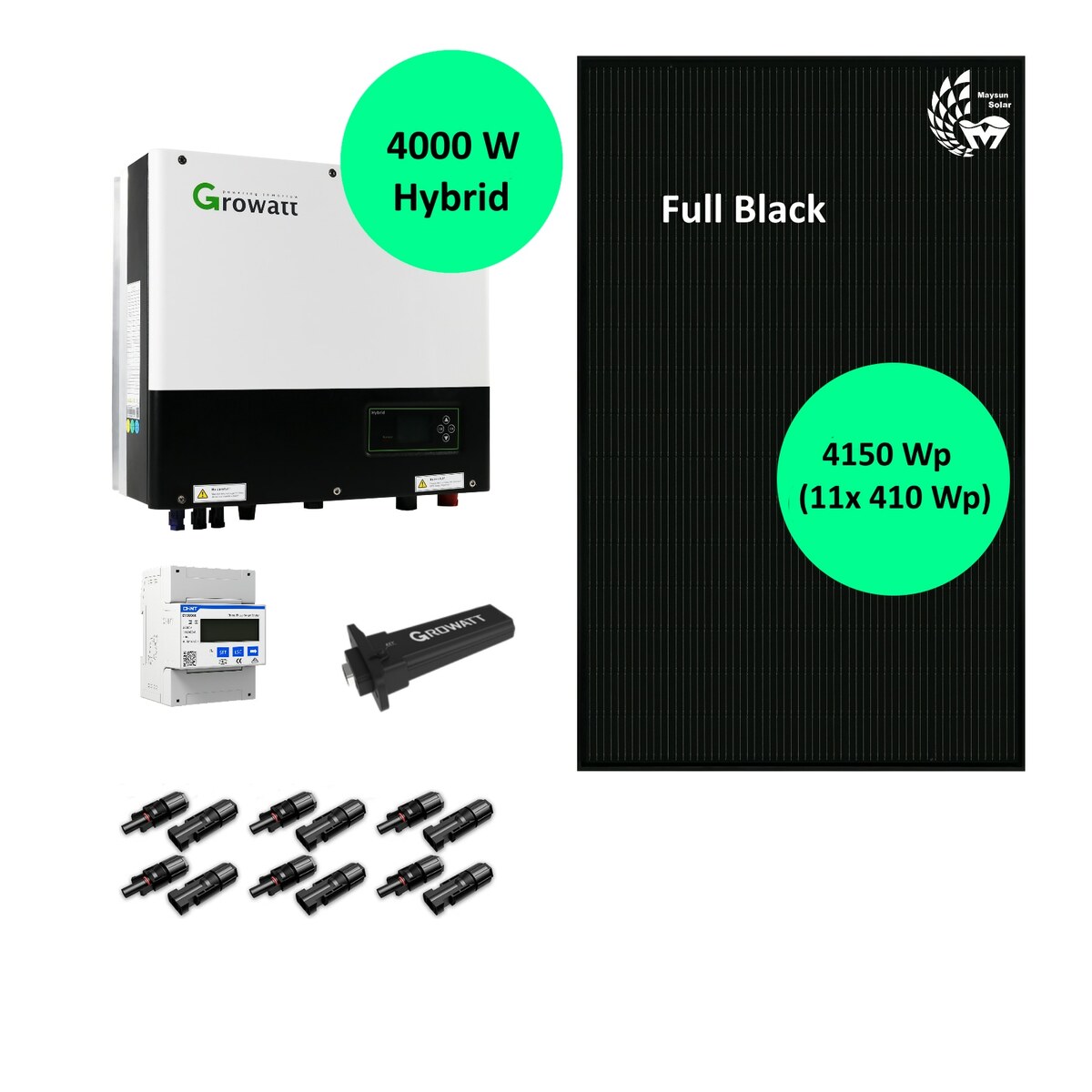 Bild 1 von VALE Solaranlage PVA-S-E 4000-GR4