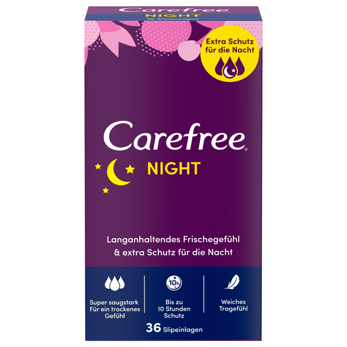 Bild 1 von Carefree Night Slipeinlagen 36 Stück