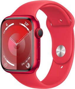 Watch Series 9 (45mm) GPS+4G Smartwatch Alu, Sportarmb. S/M (PRODUCT)RED rot/rot