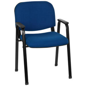 MID.YOU BESUCHERSTUHL Blau, Schwarz