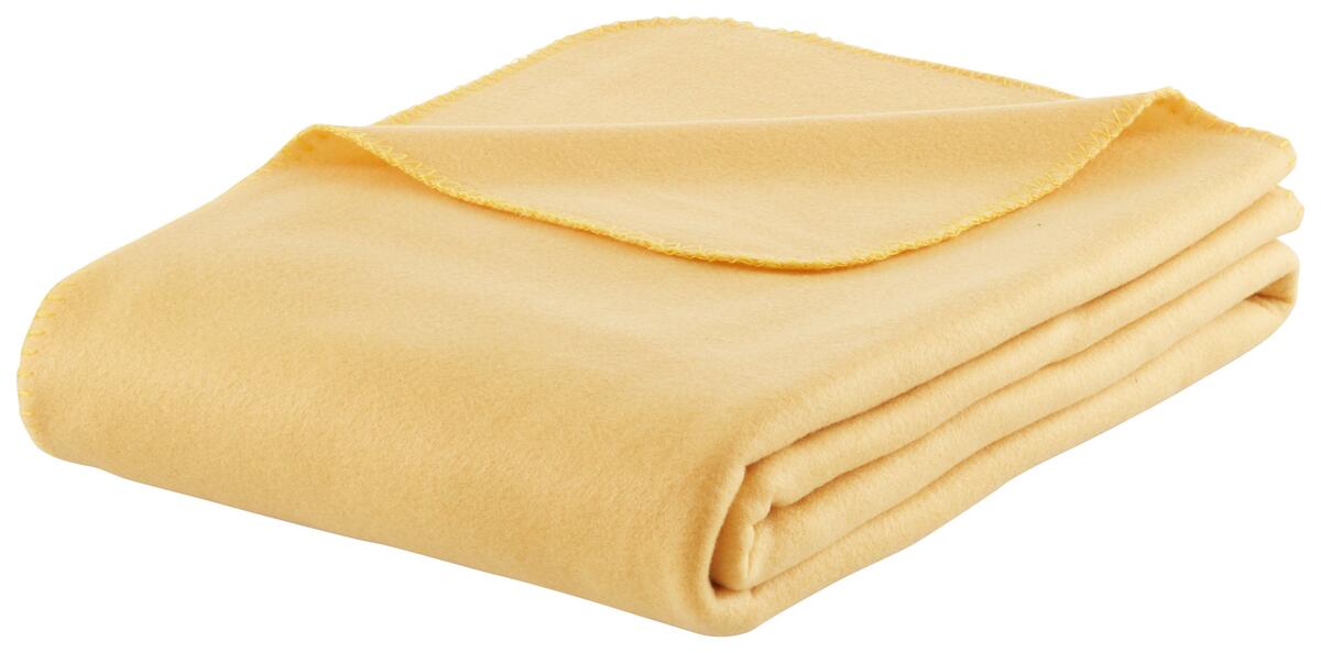 Bild 1 von Fleecedecke Felicity in Gelb ca. 140x200cm
