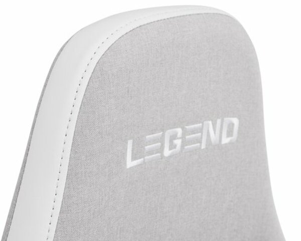 Bild 4 von Gamingstuhl NIBE weiß/beiger Stoff