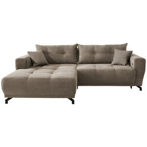 MID.YOU ECKSOFA Graubraun