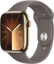 Bild 1 von Watch Series 9 (45mm) GPS+4G Smartwatch Edelstahl mit Sportarmband M/L gold/tonbraun