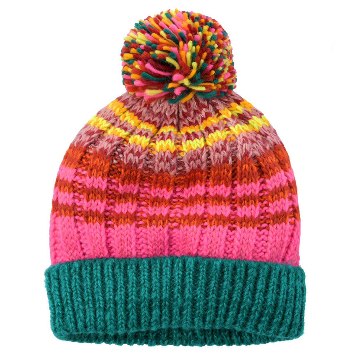 Bild 1 von Mädchen Mütze mit Pompon