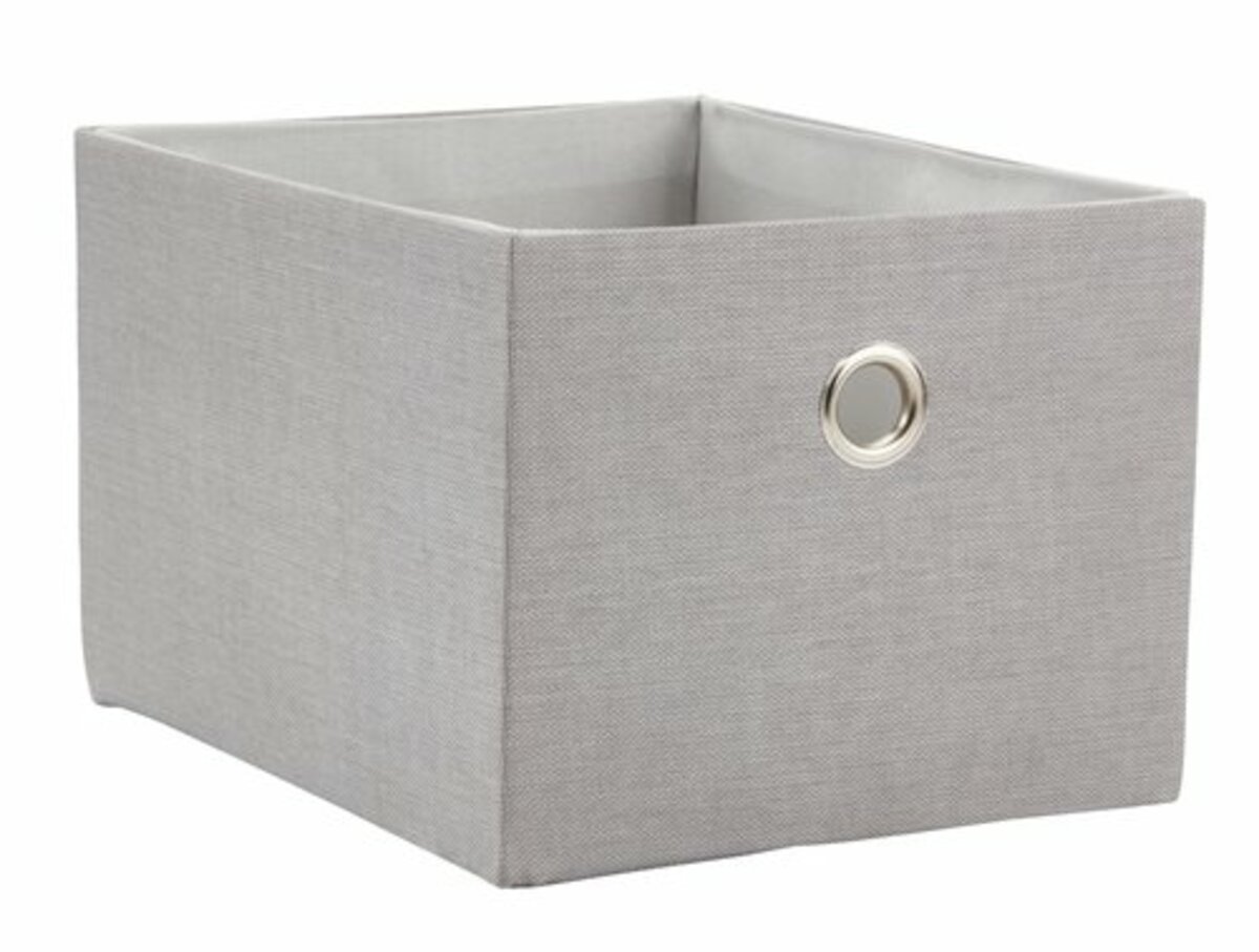 Bild 1 von Korb GERVALD B20xL25xH16cm grau