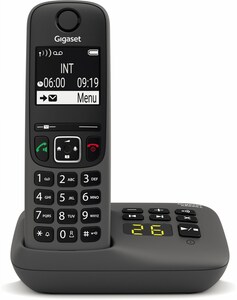 AE690A Schnurlostelefon mit Anrufbeantworter anthrazit