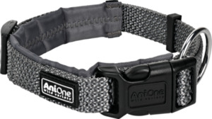 AniOne Halsband Reflective Comfort grau S