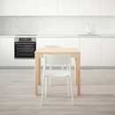 Bild 2 von EKEDALEN / JANINGE  Tisch und 2 Stühle, Birke/weiß