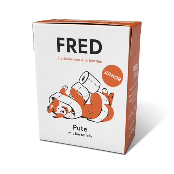 Bild 1 von Fred & Felia FRED 10x390g JUNIOR Pute mit Kartoffeln