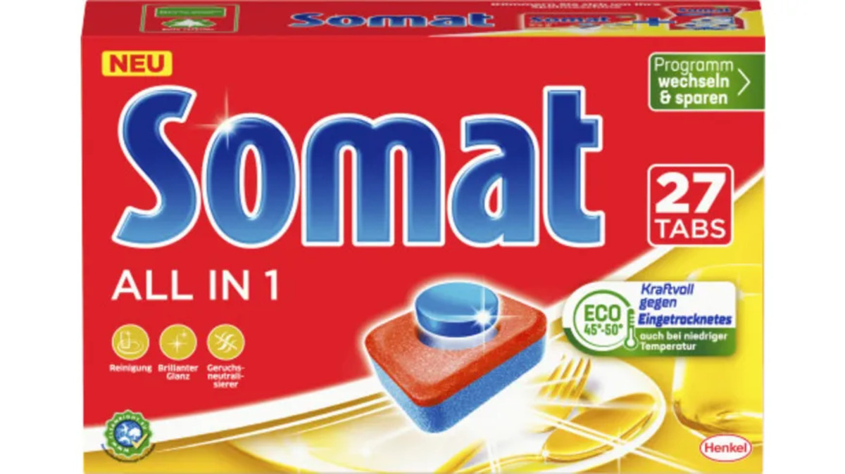 Bild 1 von Somat All in 1 Spülmaschinentabs