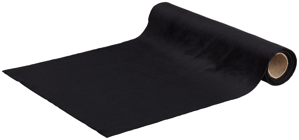 Bild 1 von Dekostoff Viola in Schwarz ca. 35x180cm