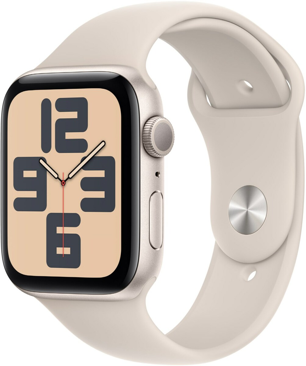 Bild 1 von Watch SE (44mm) GPS Smartwatch 2. Gen, Alu mit Sportarmband M/L polarstern/polarstern