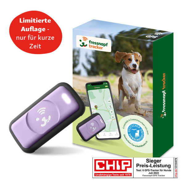 Bild 1 von Fressnapf GPS-Tracker für Hunde happy purple *limitierte Auflage