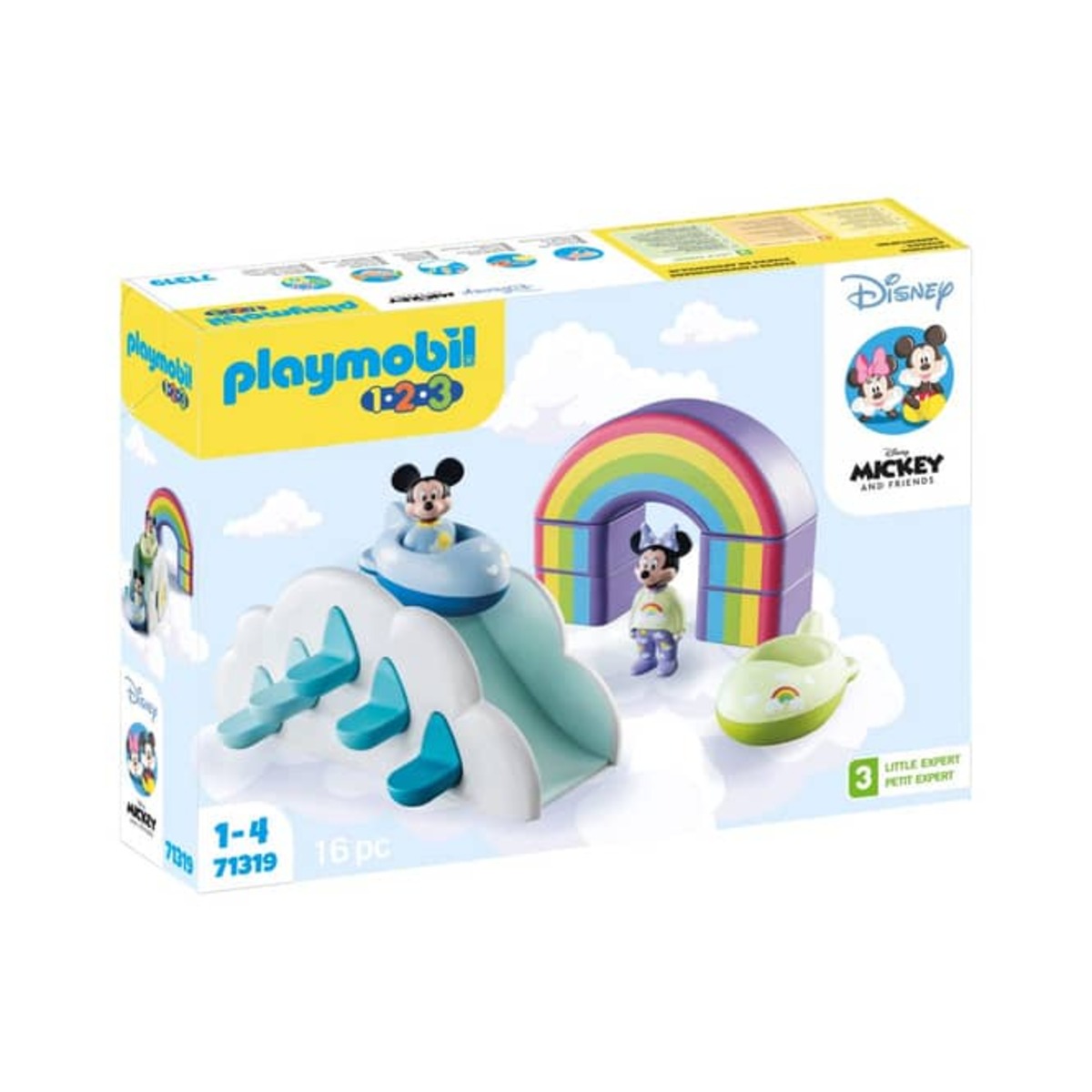 Bild 1 von PLAYMOBIL®71319 - Mickys & Minnies Wolkenhaus - Playmobil 1-2-3 & Disney