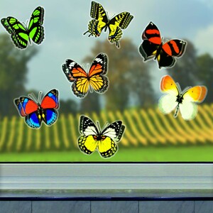 Deko-Schmetterlinge 12er-Set