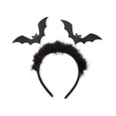 Bild 1 von Haarreif Fledermaus schwarz