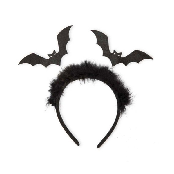 Bild 1 von Haarreif Fledermaus schwarz