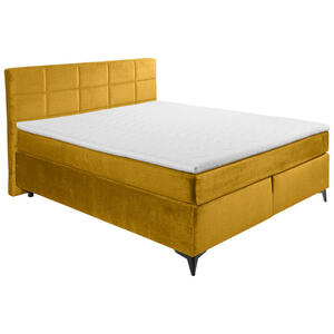 Xora BOXSPRINGBETT Currygelb