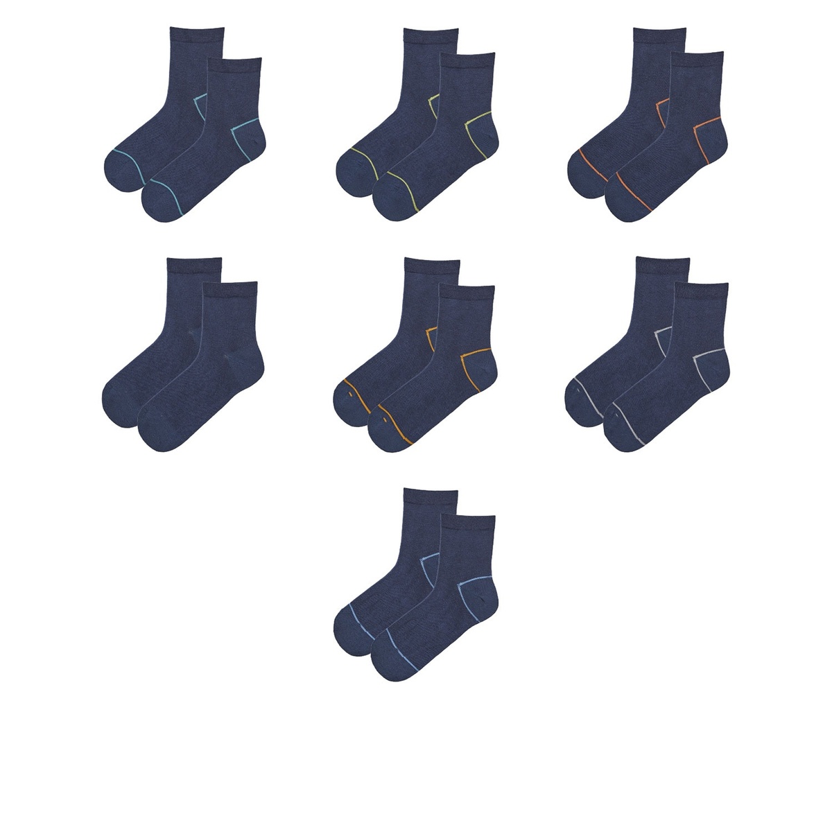 Bild 3 von LILY & DAN Kinder Motivsöckchen, 6 oder 7 Paar