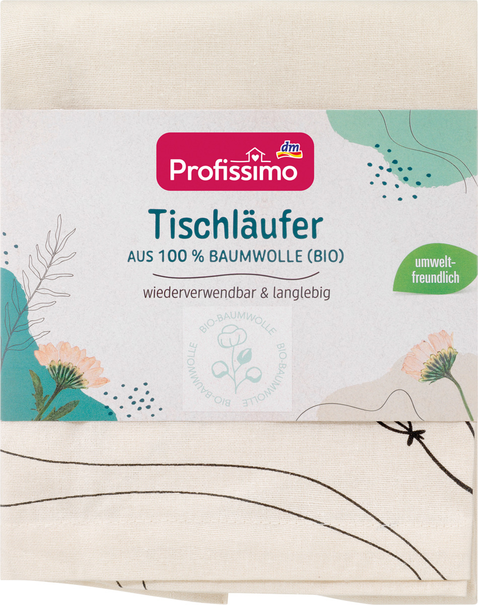 Bild 1 von Profissimo Tischläufer aus Bio-Baumwolle