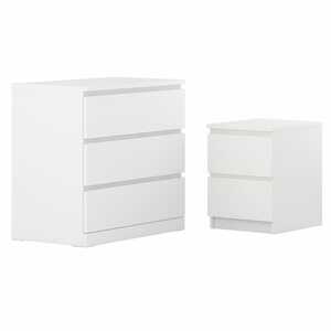 MALM  Schlafzimmermöbel 2er-Set