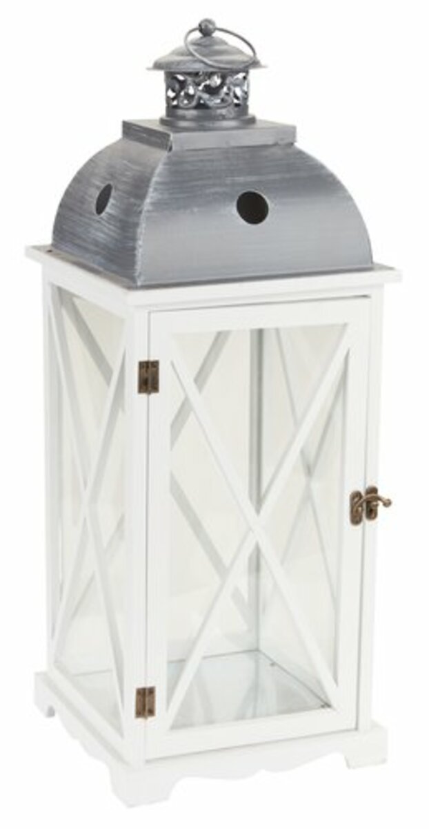 Bild 1 von Laterne BOB B22xL22xH58cm weiß
