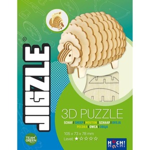 JIGZLE 3D-Puzzle - Schaf - 22 Teile