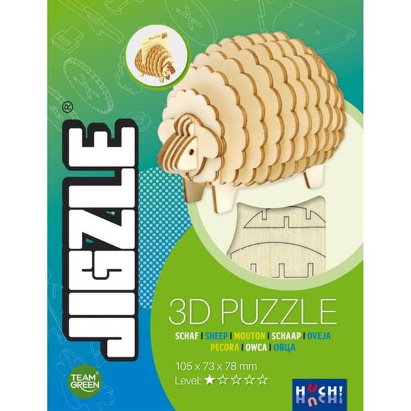 Bild 1 von JIGZLE 3D-Puzzle - Schaf - 22 Teile