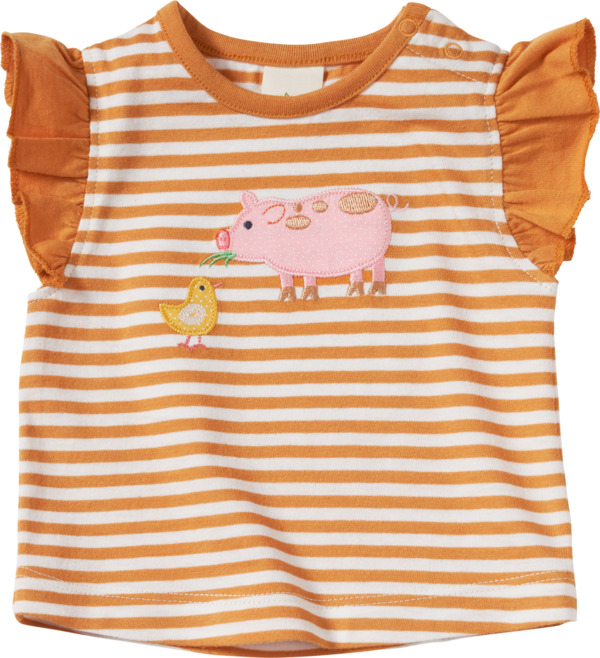 Bild 1 von ALANA Baby Shirt, Gr. 62, aus Bio-Baumwolle, orange