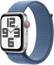 Bild 1 von Watch SE (44mm) GPS+4G Smartwatch 2. Generation, Alu mit Sport Loop silber/winterblau