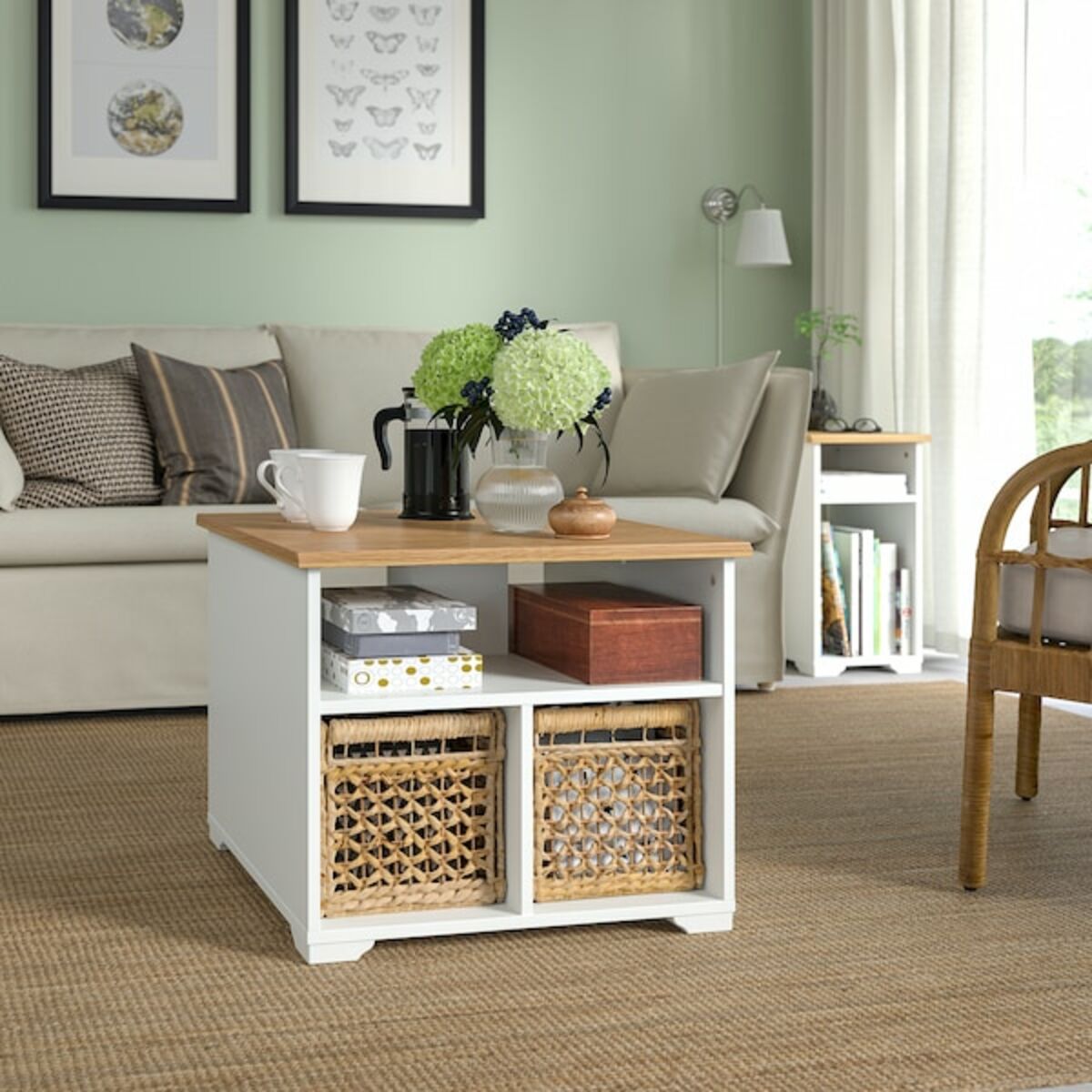 Bild 2 von SKRUVBY  Couchtisch, weiß