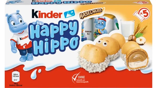 Bild 1 von kinder Happy Hippo Haselnuss