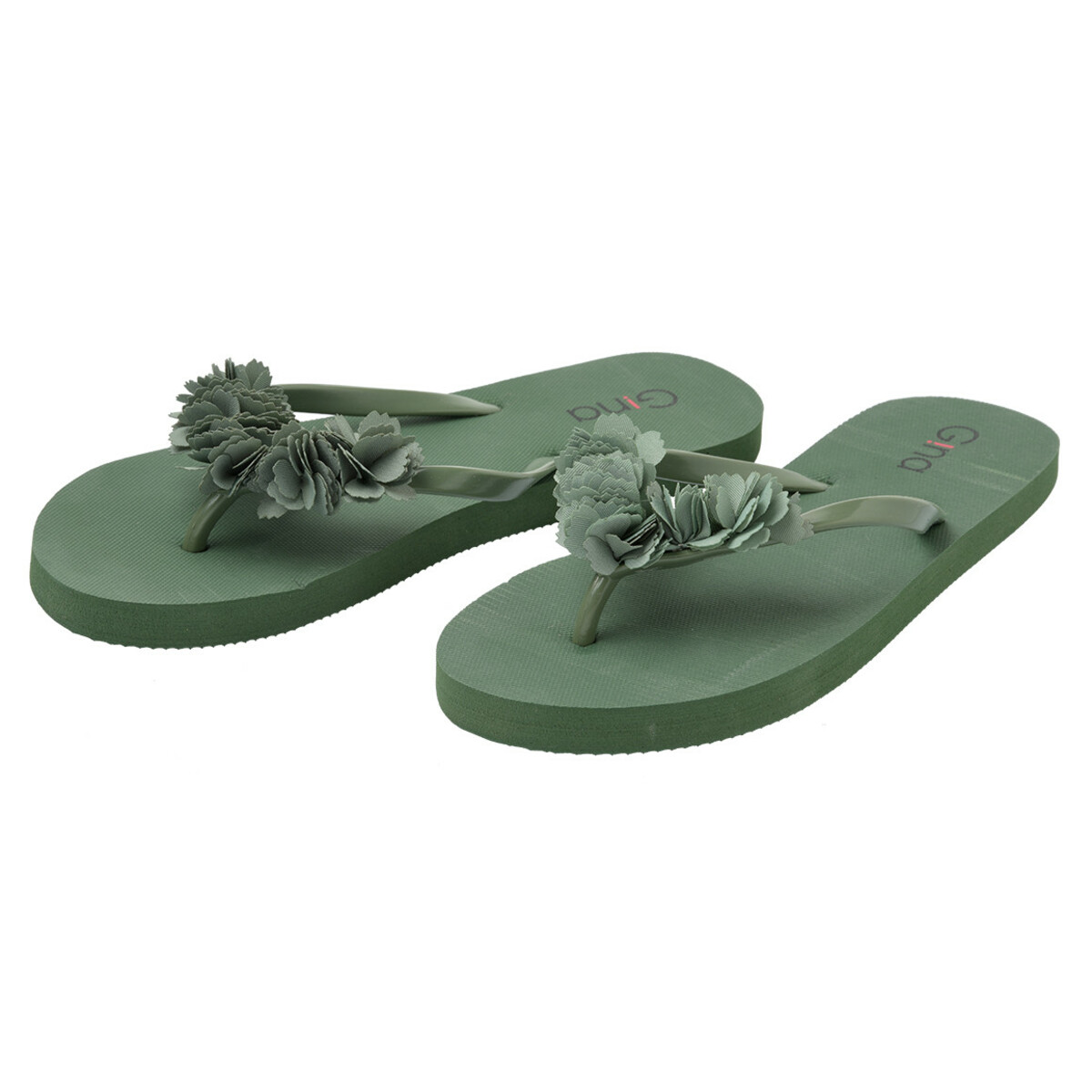 Bild 1 von Damen Zehensandalen mit Blüten-Applikation