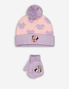 Baby Set aus Mütze und Handschuhen - Minnie Mouse