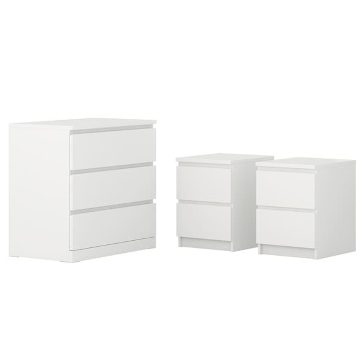 Bild 1 von MALM  Schlafzimmermöbel 3er-Set