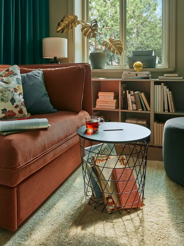 Bild 2 von KVISTBRO  Aufbewahrungstisch, schwarz