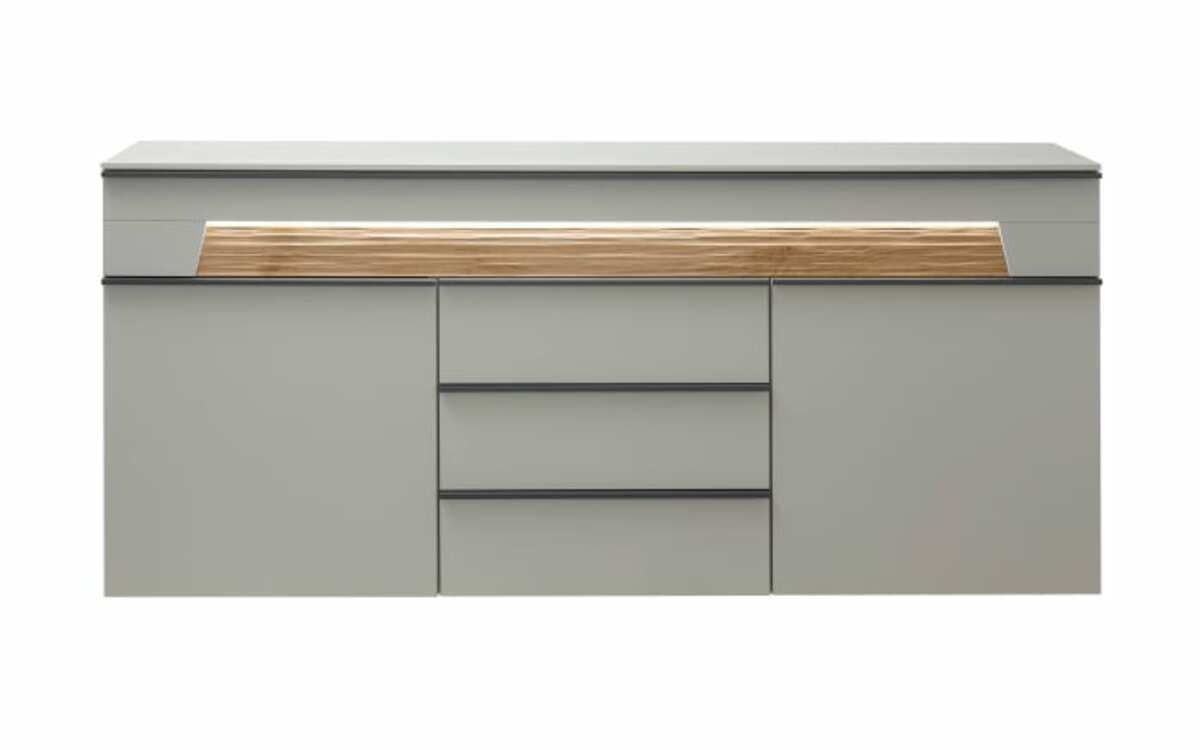 Bild 2 von Loddenkemper - Kommode Norano, kristallgrau, 180 x 80 cm