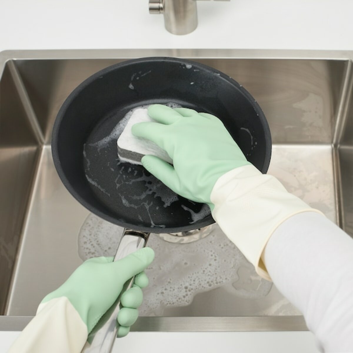 Bild 2 von RINNIG  Putzhandschuhe, grün