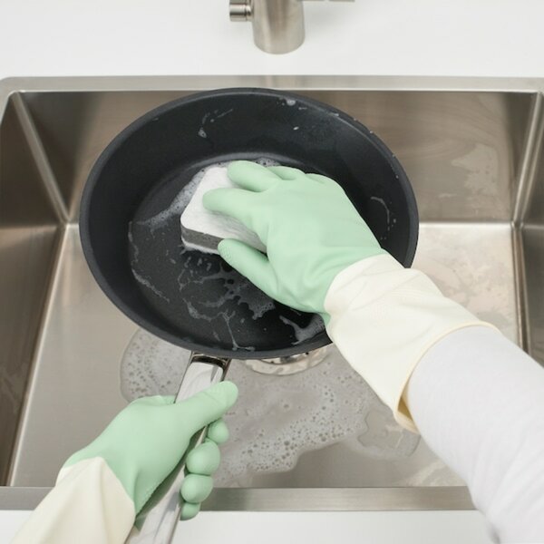 Bild 2 von RINNIG  Putzhandschuhe, grün