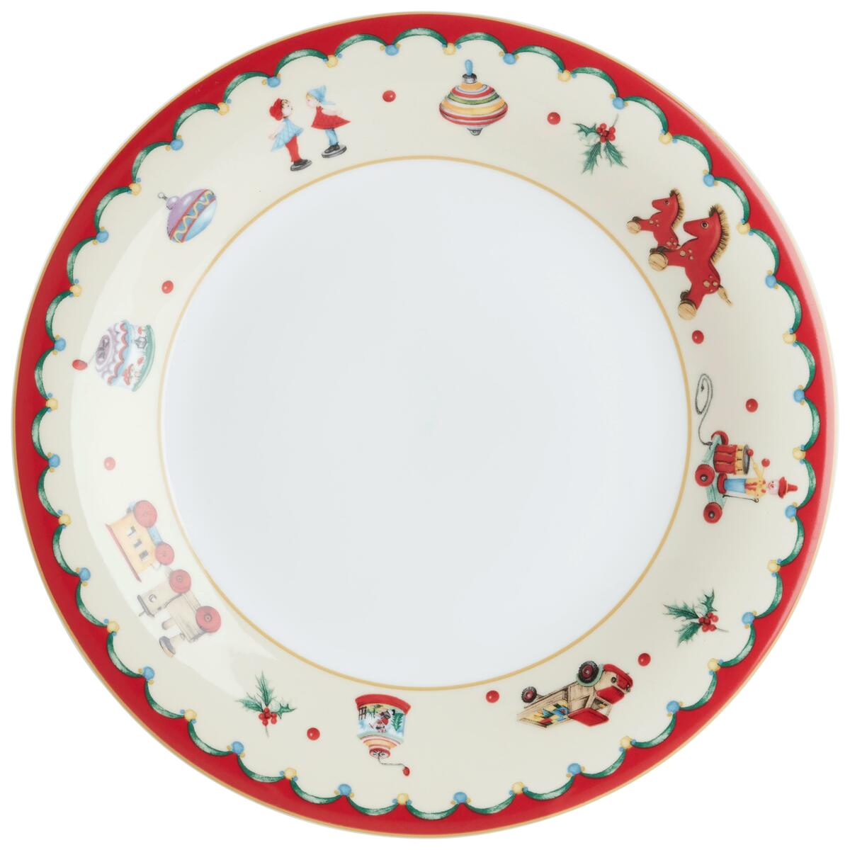 Bild 1 von Speiseteller XMAS in Rot/Weiß Ø ca. 27cm