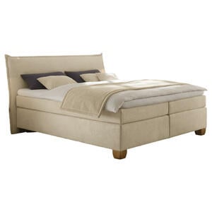 Carryhome BOXSPRINGBETT Creme