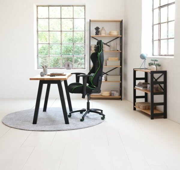 Bild 4 von Schreibtisch SKOVLUNDE natürliche eiche/schwarz