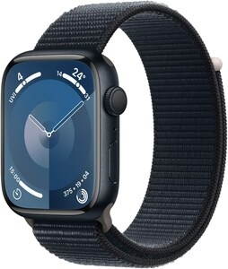 Watch Series 9 (45mm) GPS Smartwatch Aluminium mit Sport Loop mitternacht/mitternacht